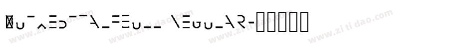 OutwestHalfFull Regular字体转换